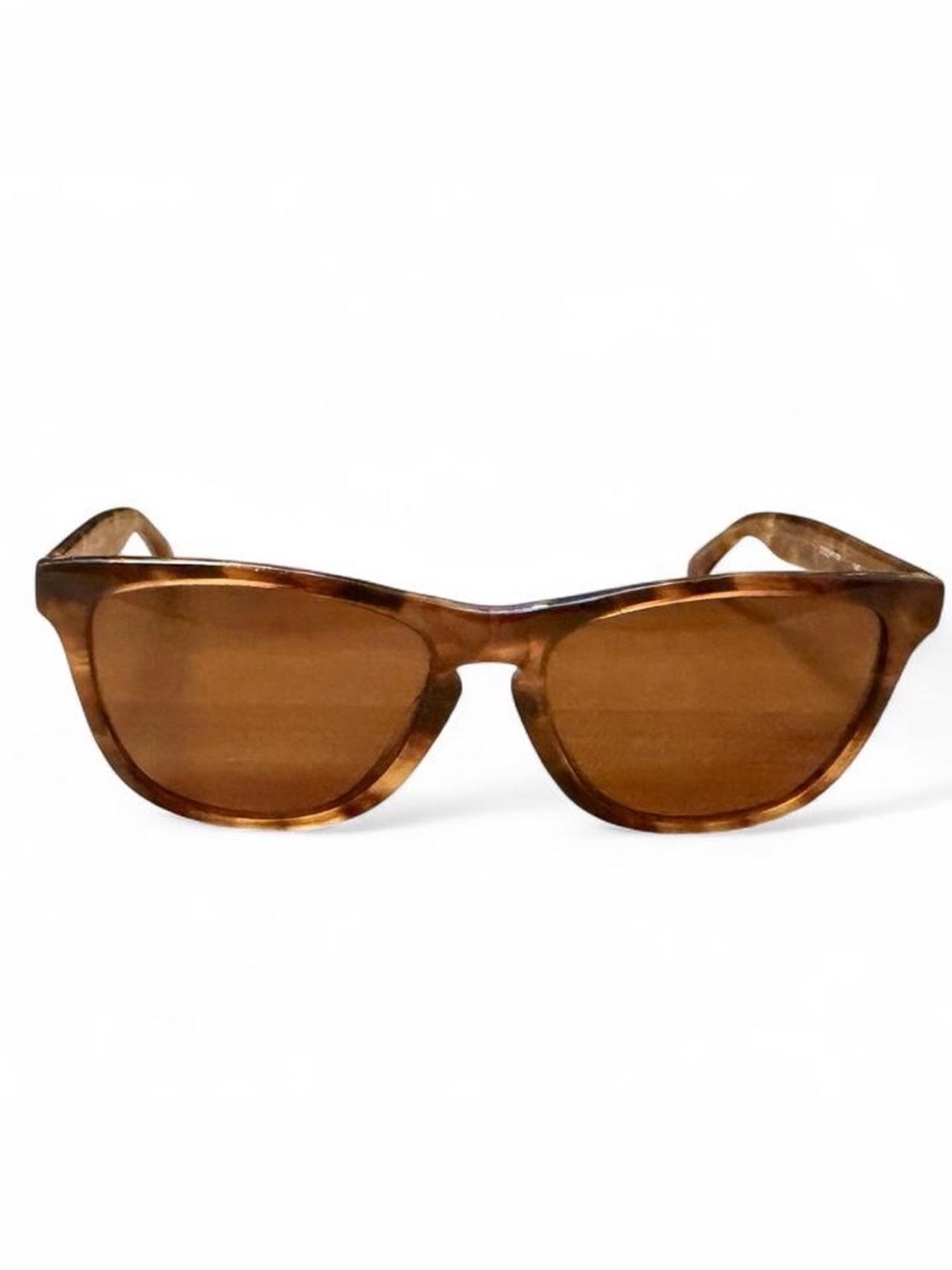 Oakley Frogskins LX Sunglasses Dark Brown Tortoise / Bronze OO2043-06
